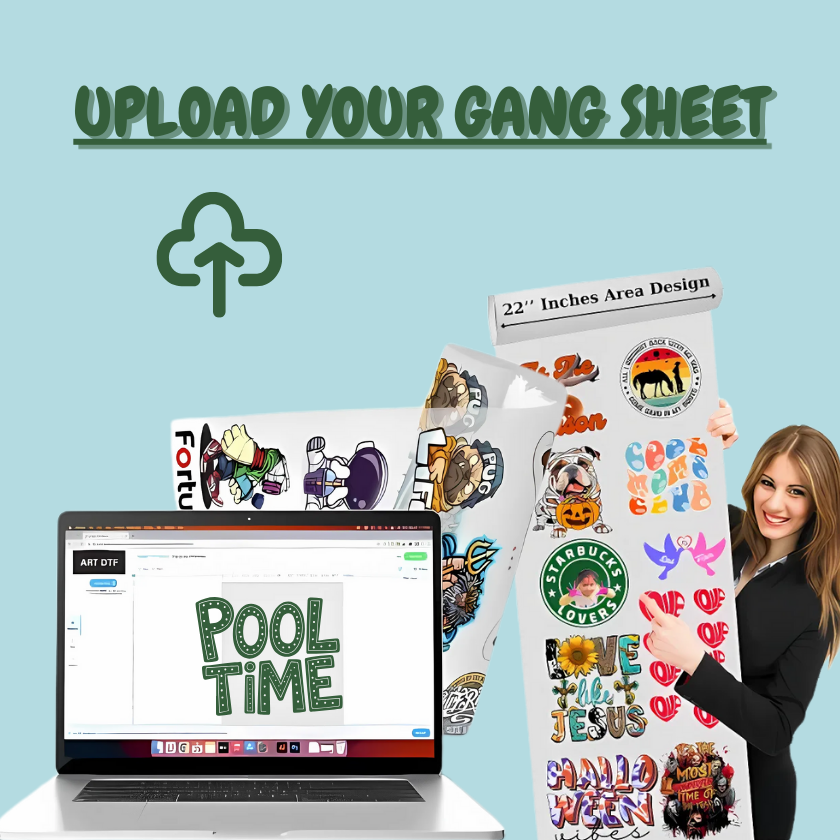 Buy Custom DTF Gang Sheets – Redwood Transfers